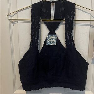 Free People navy  Lace Bandeau